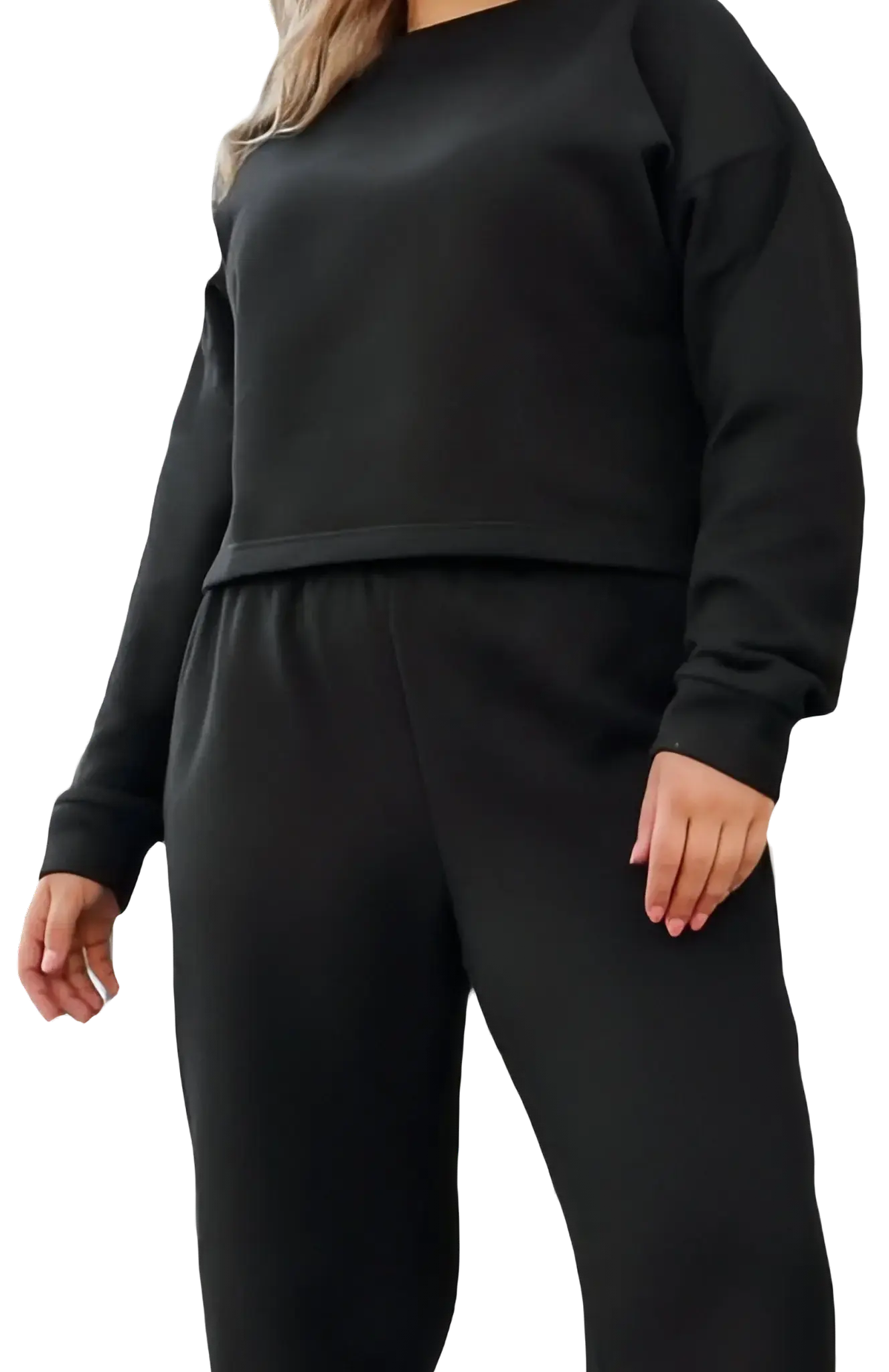 woman in a stylish suit