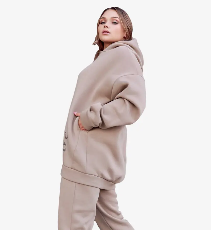 girl dressed in a tracksuit